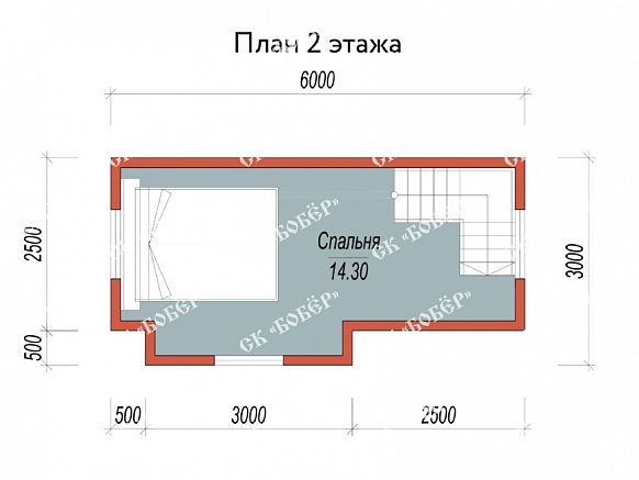 Сруб из бруса 6х6. фото